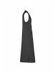 Front Chest Metal Retro Buckle Splice Print Black Gothic Chinese Style Long WaistCoat