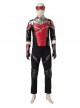 The Falcon And The Winter Soldier Falcon Sam Wilson Black Red Battle Suit Halloween Cosplay Costume Set