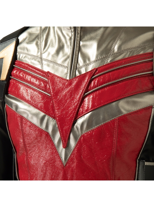 The Falcon And The Winter Soldier Falcon Sam Wilson Black Red Battle Suit Halloween Cosplay Costume Set
