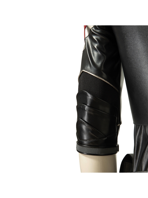 The Falcon And The Winter Soldier Falcon Sam Wilson Black Red Battle Suit Halloween Cosplay Costume Set