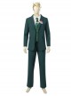 TV Drama Loki Dark Green Suit Halloween Cosplay Costume Set