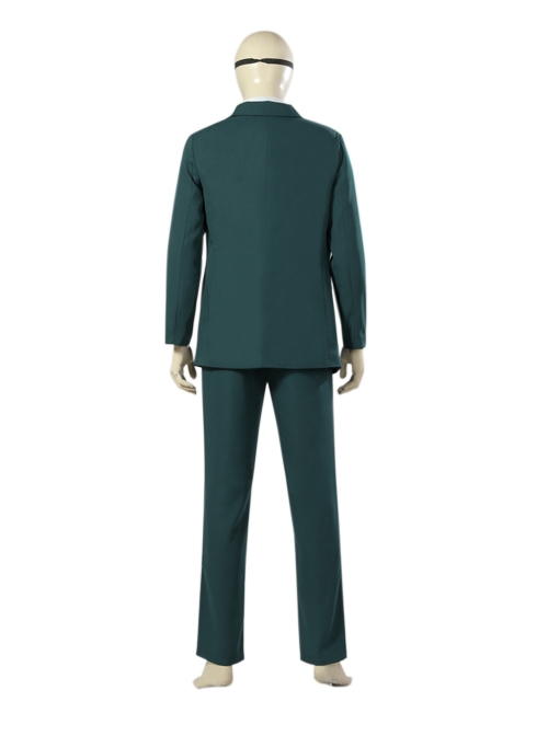 TV Drama Loki Dark Green Suit Halloween Cosplay Costume Set