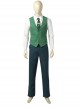 TV Drama Loki Dark Green Suit Halloween Cosplay Costume Set