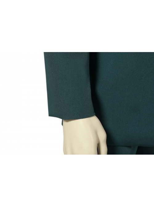 TV Drama Loki Dark Green Suit Halloween Cosplay Costume Set