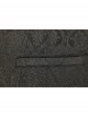 V-Neck Front Metal Retro Button Back Waist Metal Hasp Black Gothic Jacquard Vest
