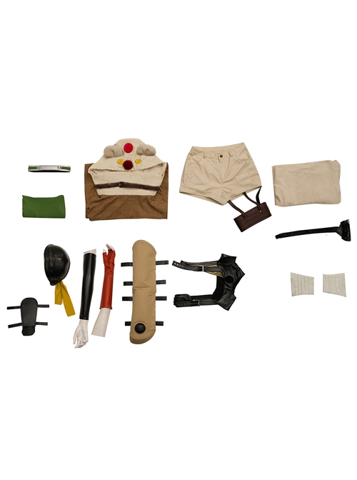 Final Fantasy VII Remake Yuffie Kisaragi Halloween Cosplay Costume Set