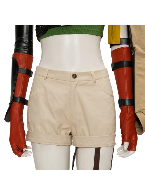 Final Fantasy VII Remake Yuffie Kisaragi Halloween Cosplay Costume Set