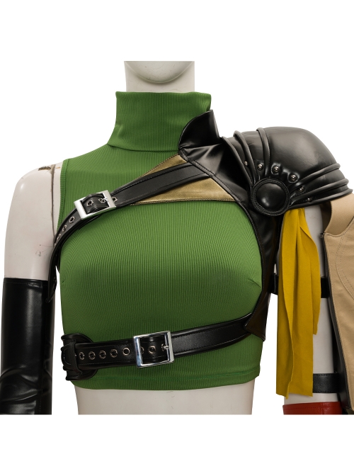 Final Fantasy VII Remake Yuffie Kisaragi Halloween Cosplay Costume Set