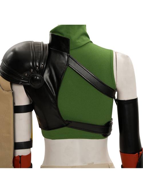 Final Fantasy VII Remake Yuffie Kisaragi Halloween Cosplay Costume Set