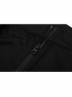 Steam Punk Female Casual Black Buckle Irregular Hem Skirt