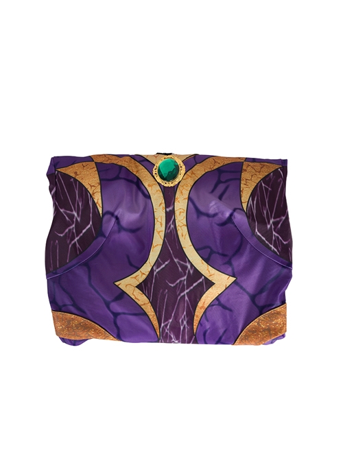 Titans Season 3 Starfire Koriand'r Purple Battle Suit Halloween Cosplay Costume Set