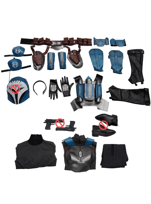 The Mandalorian Bo-Katan Kryze Halloween Cosplay Costume Set