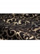 Front Metal Retro Button Back Waist Metal Hasp Black And Gold Gothic Jacquard Vest