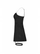 Steam Punk Feamel Casual Black Strap Metal Buckle Dress