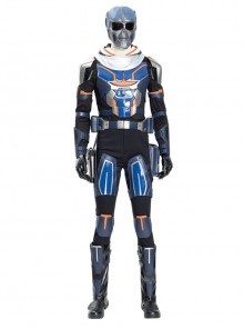 Black Widow Taskmaster Battle Suit Halloween Cosplay Costume Set