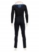 Black Widow Taskmaster Battle Suit Halloween Cosplay Costume Set