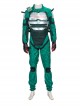 Cyberpunk 2077 Trauma Team Halloween Cosplay Costume Green Bodysuit Full Set