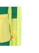Wanda Vision Vision Green Bodysuit Yellow Cloak Halloween Cosplay Costume Set