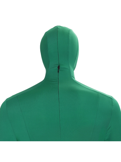 Wanda Vision Vision Green Bodysuit Yellow Cloak Halloween Cosplay Costume Set