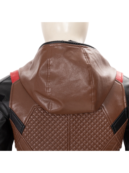 Game Batman Gotham Knights Red Hood Jason Todd Halloween Cosplay Costume Set