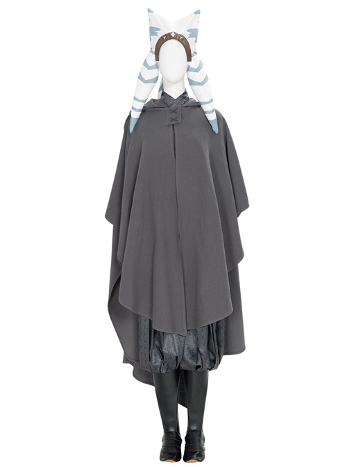 The Mandalorian Season 2 Ahsoka Tano Halloween Cosplay Costume Set