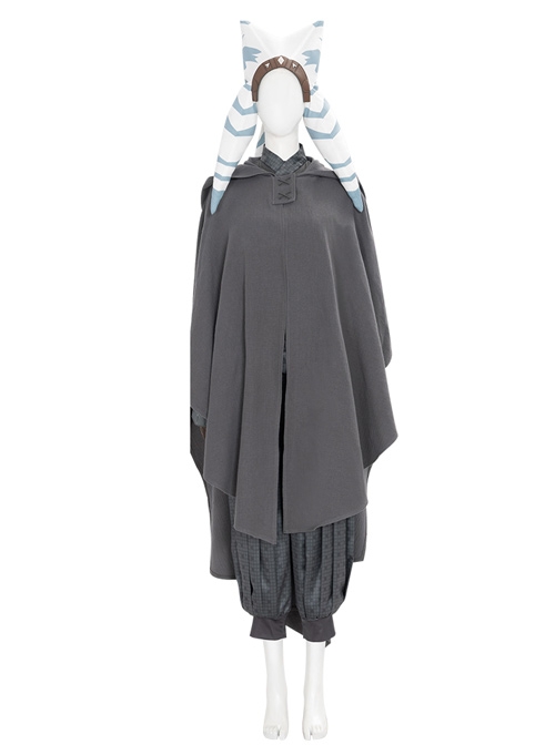 The Mandalorian Season 2 Ahsoka Tano Halloween Cosplay Costume Set