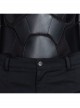 The Batman Bruce Wayne Black Battle Suit Halloween Cosplay Costume Set