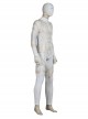 Marvel Comics Werewolf By Night Moon Knight Marc Spector White Battle Suit Halloween Cosplay Costume Set