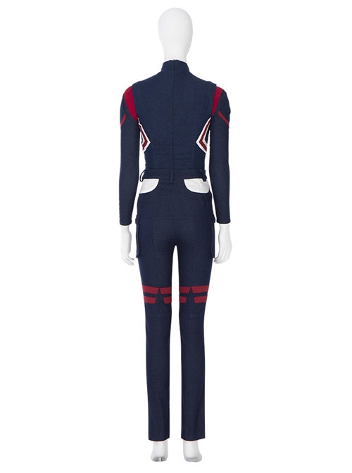Marvel Animation What If Captain Carter Peggy Carter Halloween Cosplay Costume Set