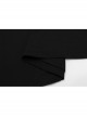 Gothic Female Black High Waist Bat Sleeve Star Elastic Dress