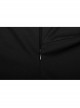 Steam Punk Female Black Rose Mesh Stitching Long Dress