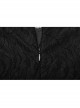 Steam Punk Female Black Lace Stitching Hollow Embroidered Dress