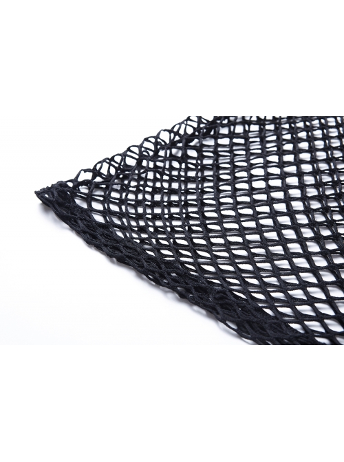 Black Punk Perspective Mesh Long Sleeve T-Shirt