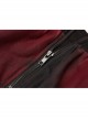 Steam Punk Female Black Red Mesh Stitching Loose Long Skirt
