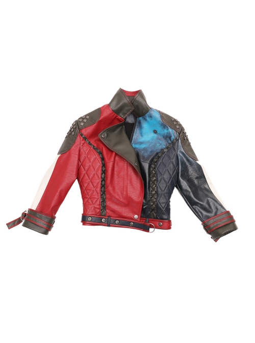 Suicide Squad Kill The Justice League Harley Quinn Halloween Cosplay Costume Set