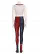 Suicide Squad Kill The Justice League Harley Quinn Halloween Cosplay Costume Set