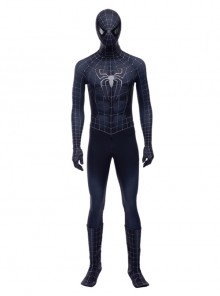 Spider-Man 3 Venom Black Spider-Man Battle Suit Halloween Cosplay Costume Set