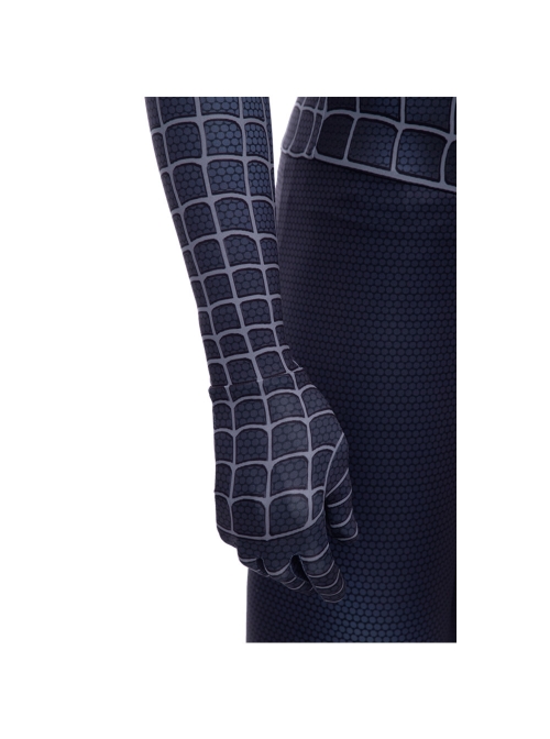 Spider-Man 3 Venom Black Spider-Man Battle Suit Halloween Cosplay Costume Set
