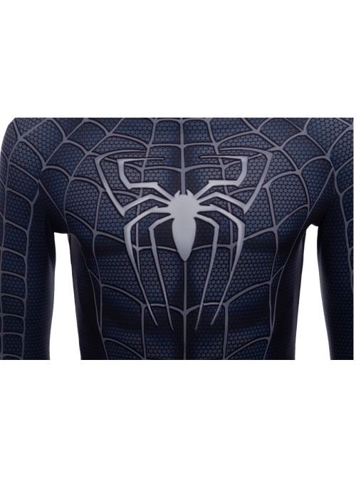 Spider-Man 3 Venom Black Spider-Man Battle Suit Halloween Cosplay Costume Set