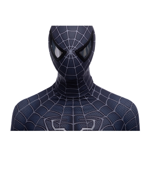 Spider-Man 3 Venom Black Spider-Man Battle Suit Halloween Cosplay Costume Set