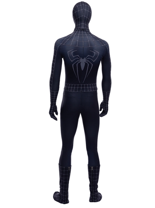 Spider-Man 3 Venom Black Spider-Man Battle Suit Halloween Cosplay Costume Set
