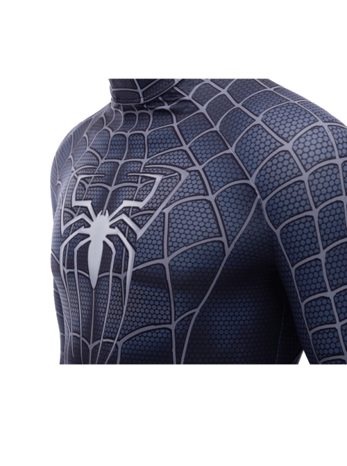 Spider-Man 3 Venom Black Spider-Man Battle Suit Halloween Cosplay Costume Set