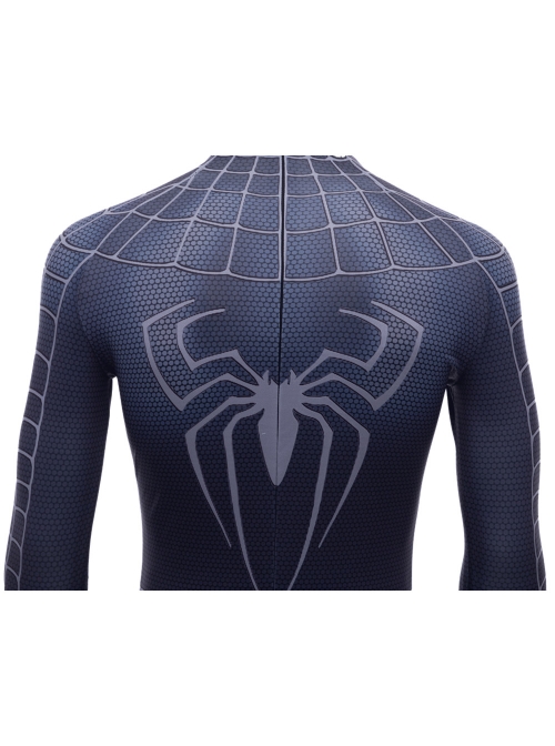 Spider-Man 3 Venom Black Spider-Man Battle Suit Halloween Cosplay Costume Set