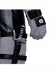 Comics X-Force White Deadpool Gray-black Battle Suit Halloween Cosplay Costume Set