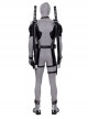 Comics X-Force White Deadpool Gray-black Battle Suit Halloween Cosplay Costume Set