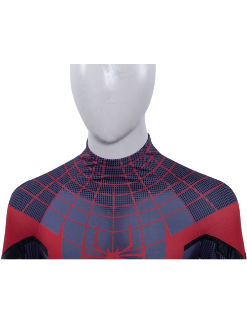 PS5 Game Marvel's Spider-Man Miles Morales Battle Suit Halloween Cosplay Costume Set