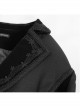 Front Floral Webbing Metal Retro Button Black Gothic Weft Velveteen Tailcoat