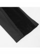 Front Floral Webbing Metal Retro Button Black Gothic Weft Velveteen Tailcoat