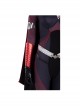 The Boys Season 2 Stormfront Dark Red Battle Suit Halloween Cosplay Costume Set