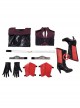 The Boys Season 2 Stormfront Dark Red Battle Suit Halloween Cosplay Costume Set